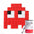 Gloomie - Art kit mosaïque Pixel Corner Rouge 